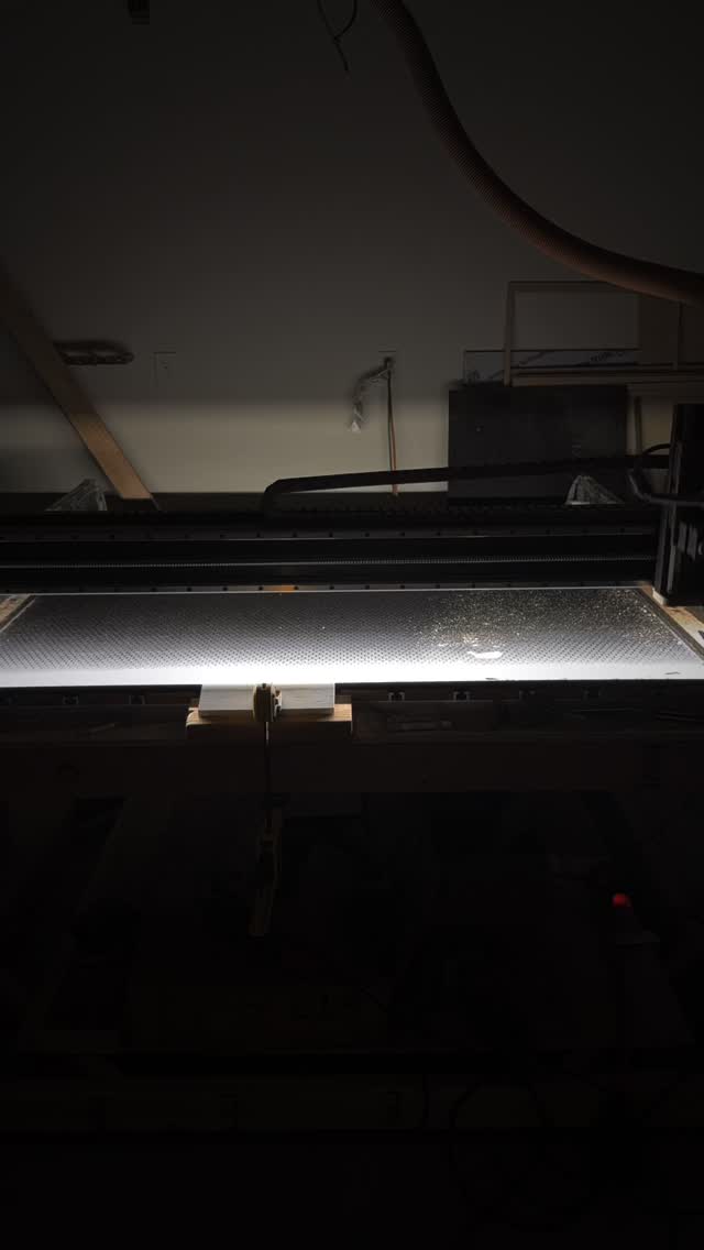 The precision and purpose of a CNC's movements are mesmerizing. I've relied on this @carbide3d CNC to consistently deliver high-quality results, even when pushed to the limit. The incorporation of @cadence_mfg CNC bits has revolutionized my workflow, decreasing production time for each drawer system while increasing the quality of the finished product. I can’t wait to grow into a larger CNC with a vacuum table one of these days!