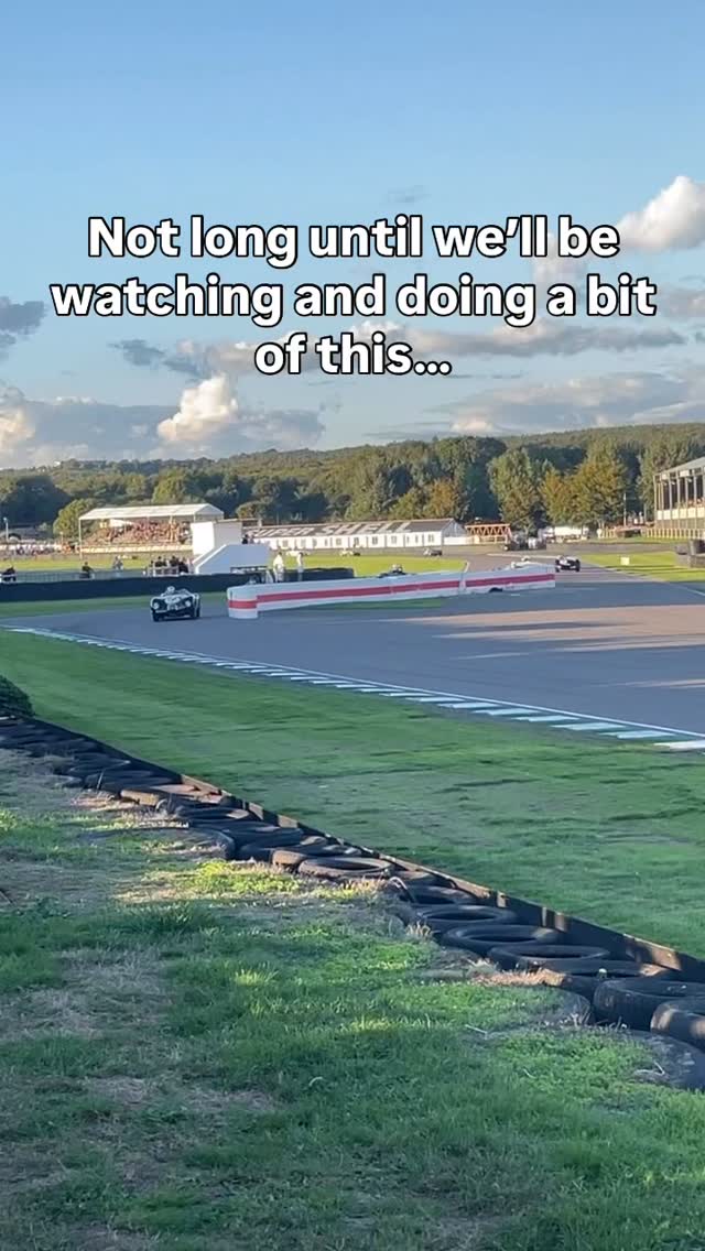 Highlight of the year for the Sutton family as we set off for @goodwoodrevival tomorrow.