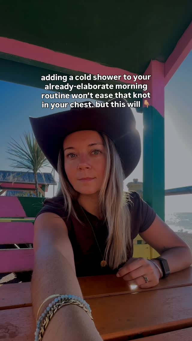 I know you’ve been told to regulate your nervous system and then everything will be perfect…
But you’ve been DOING that every morning for how long now?
Being able to regulate your nervous system is important, and it’s the foundation we do somatic work on, but it’s not the ultimate goal.
Because what if I told you that at this point, it’s being OVER regulated that’s keeping you stuck looping in overwhelm, feeling like you need a lobotomy, unable to escape the perpetual bloody chaos, and is the reason that knot in your chest is still there… even after your daily oracle card pulling, journalling, and box breathing?
What will actually get to the root of it is asking the question that gets missed when we believe that ‘nervous system dysreulation’ is the reason for all of our problems:
WHY am I dysregulated in the first place?
Comment ‘beyond’ 👇🏽and I’ll send you my free Nervous System Guide that’ll get you on the path to answering that question and finally dropping underneath the regulation to find out what that chest knot is ACTUALLY all about.