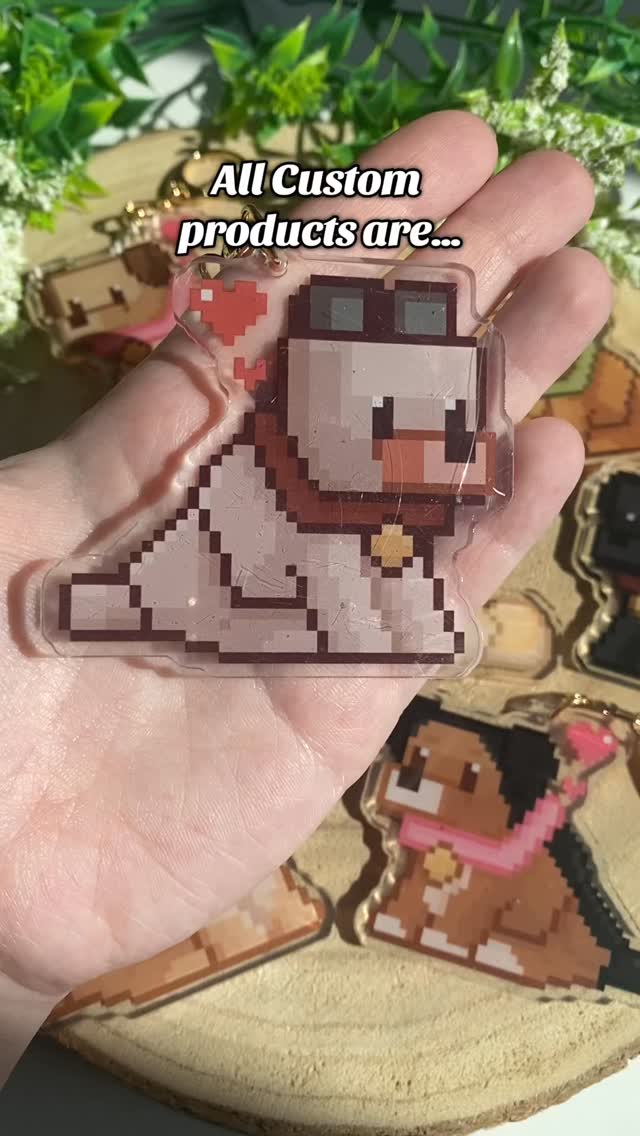 We have custom animal charms available! ✨💕 Would you like to have your dog, cat, parrot, or any other animal made into pixelart cute charm? 🐶🐱
We also have character pins available for ita bags, and other products 🎀
#minecraft #stardewvalley #minecraftmemes #game #fyp #minecrafters #gamer #games #pixelart #gamergirl #pet #petportrait #cute #cutedog #cutecat #smallbusinesssupport #fypageシ゚ #fypシ