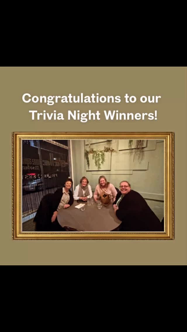 ✨ Congratulations to all our Trivia Night champions! 🏆🎉
We had such a fun night filled with laughs, food, and friendly competition. Big thanks to everyone who joined us — you made the night unforgettable!
📅 Our next Trivia Nights are coming up on:
👉 Tuesday, 16th
👉 Tuesday, 30th
Gather your friends, put your thinking caps on, and join us for another great night at Bellezza. 🍷🍝
Spaces fill up quickly, so make sure to book your table early!
📍 Bellezza Restaurant – 1413 Malvern Rd, Malvern
📞 Call us to reserve or book online.
#BellezzaTrivia #MalvernEats #TriviaNight #BellezzaRestaurant #FunNightOut