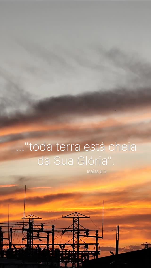 _Busquem o Senhor enquanto é possível achá-lo; clamem por ele enquanto está perto._
-Isaías 55:6
A vida é cheia de distrações, mas há um chamado diário de Deus para nós: buscar Sua presença e viver em santidade. Buscar a Deus não é apenas orar em momentos difíceis, mas viver em comunhão constante com Ele.
Quando escolhemos separar tempo para estar com o Senhor, nos afastamos daquilo que contamina e enfraquece nossa fé. A santificação é um processo diário, uma decisão de dizer “sim” para Deus e “não” para aquilo que nos afasta Dele.
*Como buscar e se santificar hoje?*
* Tire alguns minutos para ler a Bíblia 🙏
* Ore com sinceridade, mesmo que brevemente 💬
* Afaste-se de tudo que te rouba a paz 🚫
* Escolha palavras que abençoem ✨
* Pratique o perdão ❤️
* Lembre-se: você não está só, Deus caminha com você 👣
Que hoje você decida se aproximar mais de Deus. Ele está pronto para ouvir sua voz e encher seu coração de paz.
👉 *Desafio de hoje:* Separe 10 minutos para estar com Deus em oração e leitura da Palavra.
#jesus #evangelho #igreja #gospel #fé #louvor #jesus #jesuscristo #musicacrista #musicagospel #senhor #gloria #aleluia #vida
