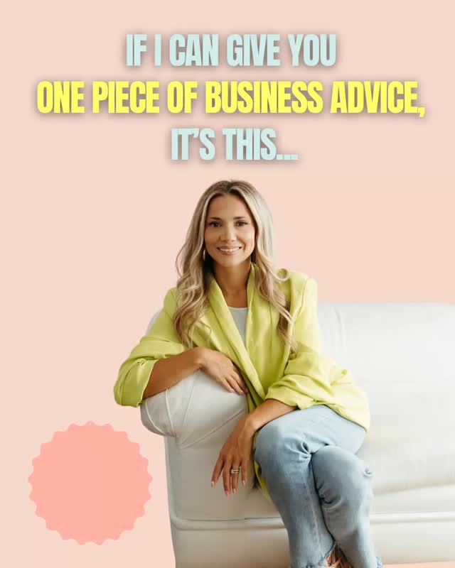 If I can give you one piece of business advice, it’s this 👇
✨ If your gut says no, it’s a NO.
You don’t need to explain it, justify it, or overthink it.
You can figure out the “why” later.
Your intuition is one of your best business tools—trust it. The sooner you do, the faster you’ll move toward the opportunities (and people!) that actually align with you. 💡
Have you ever ignored your gut and regretted it? 👀 Drop a 💬 below if this resonates.
For more real business talk go check out the Proof It’s Possible Podcast!
#proofitspossiblepodcast #ultimategirlstrip #richgirlscourseclub