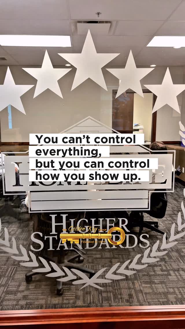 You can’t control everything, but you can control how you show up. - Jim Rohn
.
📹 Video by: @graceluzande
#motivationmonday #JimRohn #realestate #thegoldenkeygrouprealty #personaldevelopment