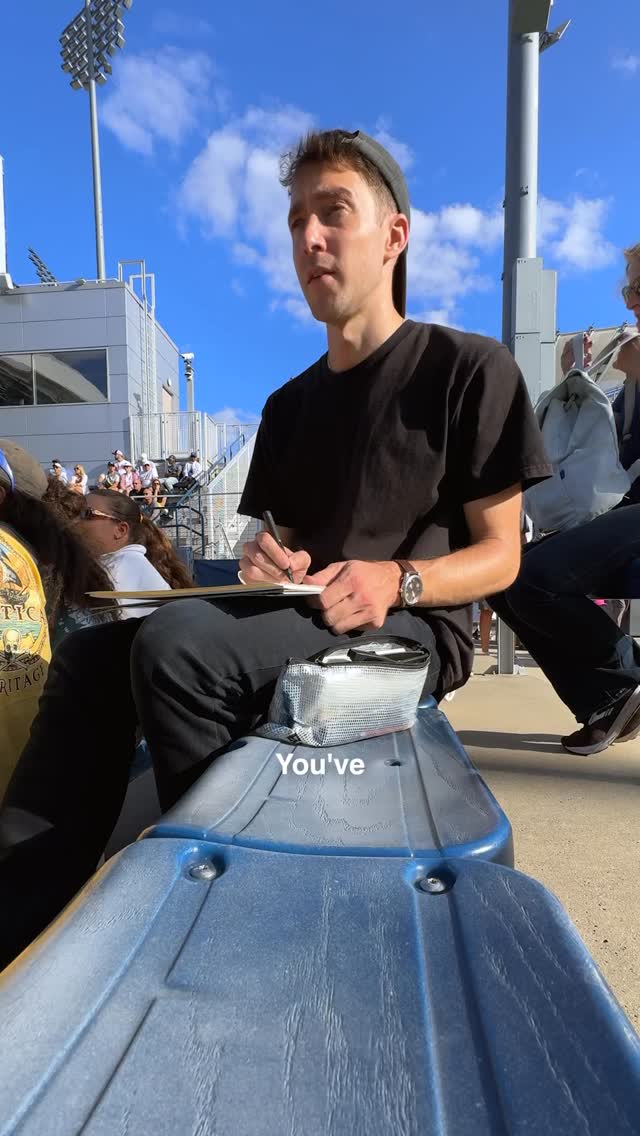 Quick throwback to some of my favorite drawings made at The US Open last year. 🎾✍🏻 I’m enjoying the finals but wishing I could have made it back. Next time! #drawing #sketchart #reportageillustration #usopen