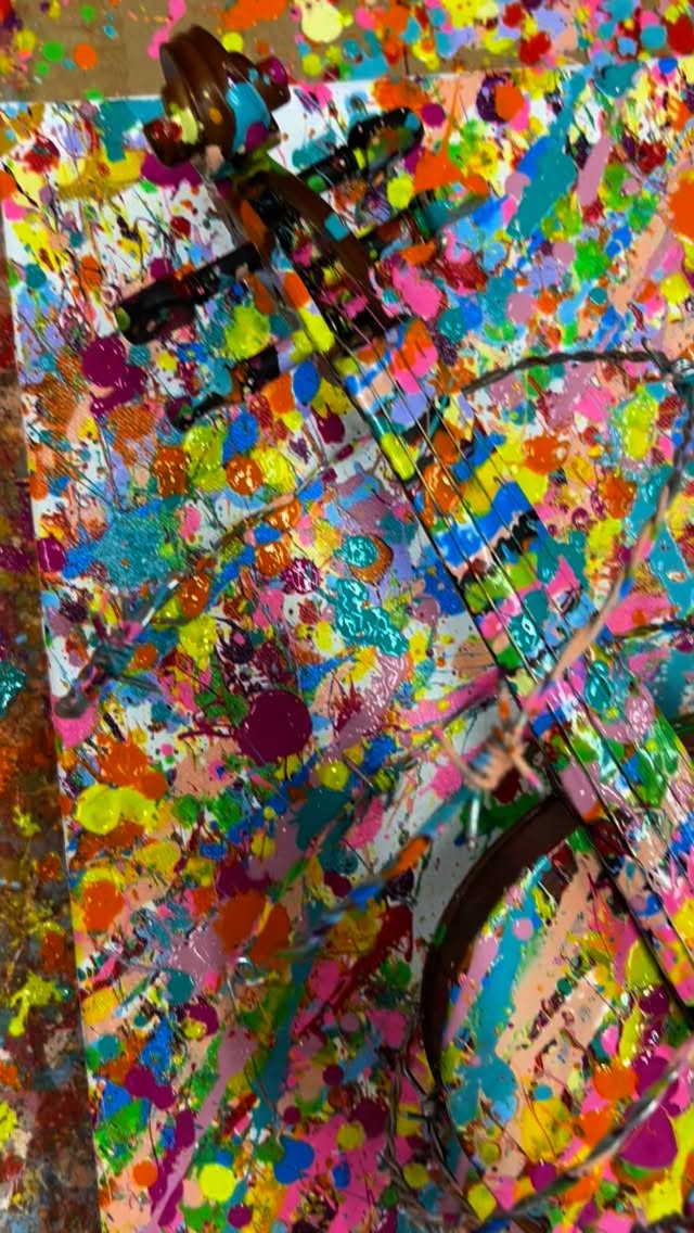 Le violon de l’espoir by Konqui #popart