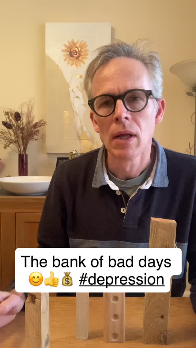 I love the idea of the Bank of Bad Days! 😊❤️ I’m not sure if @mattzhaig came up with the idea or heard about it from someone else, but I first read about it in his book Reasons to Stay Alive, where he talks frankly about his own depression, and the many deposits he made in his bank while he was unwell, as well as how much the idea helped him.
So much about mental health is about reframing, and if we are having a bad day - maybe even the worst day - then seeing it as a deposit in our bank can be a great way of turning a negative into something positive. It f course we have to get through it first, but then all those other deposits can help us with that!
What do you think? Is this something that has helped you in the past? Is it a new idea and could help you in the future? I’d love to hear your views! 😊👍❤️
#bankofbaddays #depression #anxiety #panic #mentalhealth
