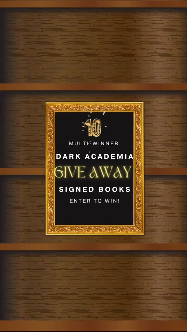 🕯️ Autumn nights call for secrets, candlelight, and stacks of books. To celebrate the back-to-school season, we’ve gathered together to give away a curated collection of signed novels — straight from our shelves to yours.
📚 Multiple Winners: Each winner will receive a signed copy from one of the participating authors.
How to Enter:
❤️ Like this post
📚Tag 2+ friends who love dark academia ✨ (each extra tag = 1 entry).
🕯️Bonus Entry: Share this post to your Stories & tag us!
📅 Giveaway ends 9/17. Winners announced 9/19. Open to U.S. residents only.
Meet the Authors & Their Works:
📕 The Bequest by @joannamargaretwriter
📕 The Cloisters by @heykatyhays
📕 The Girls Are All So Nice Here by @laurieelizabethflynn
📕Doll Parts by @pennyzang
📕Murder by the Book by @amiewroteabook
📕The Rabbit Club by @christopherjyates
📕The Belles by @lndhop
📕In My Dreams I Hold a Knife by @ashleywinsteadbooks
📕Only If You’re Lucky by @stacyvwillingham
📕The Professor by @laurennossett