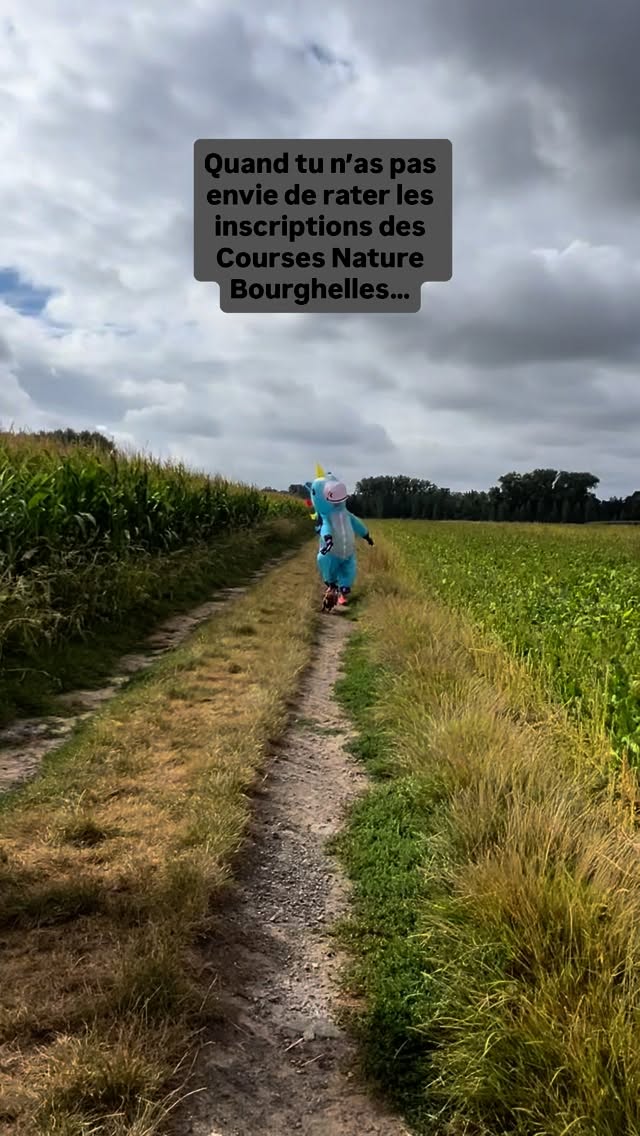 Quand tu n’as pas envie de rater les inscriptions des Courses Nature Bourghelles…
Canicross - Courses et marches 5 ou 10kms - Courses ados et enfants, coureurs ou supporters vous êtes attendus le 5 octobre !
Inscriptions : https://www.coursesnaturebourghelles.fr/
‼️ATTENTION: places limitées…