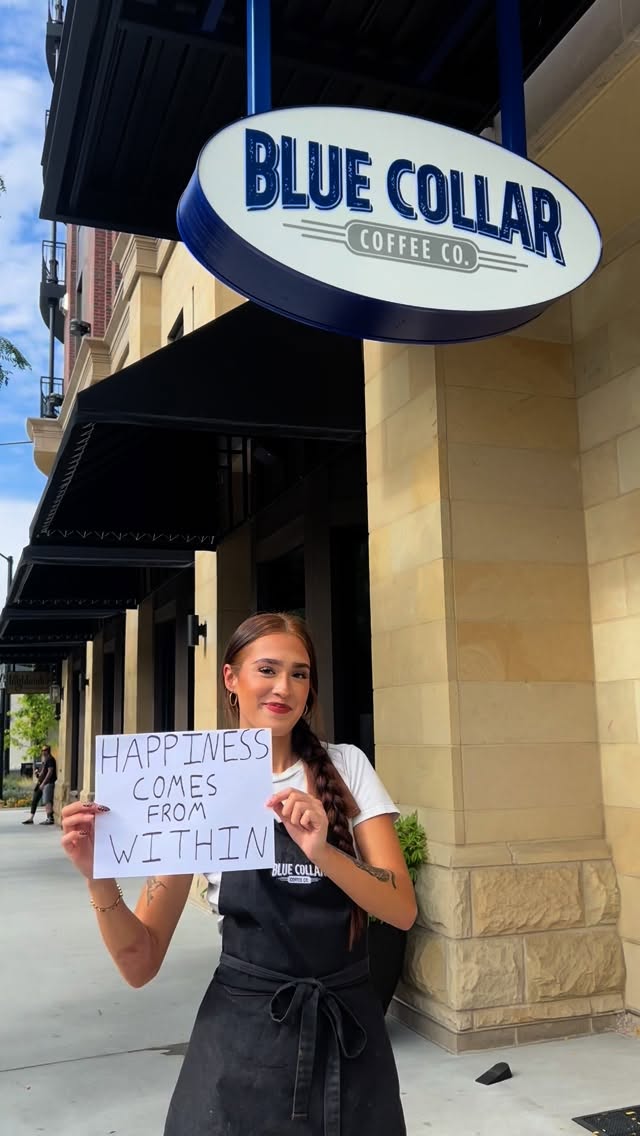 Coffee with character (and a side of happiness). Welcome to Blue Collar Coffee Co. ☕️