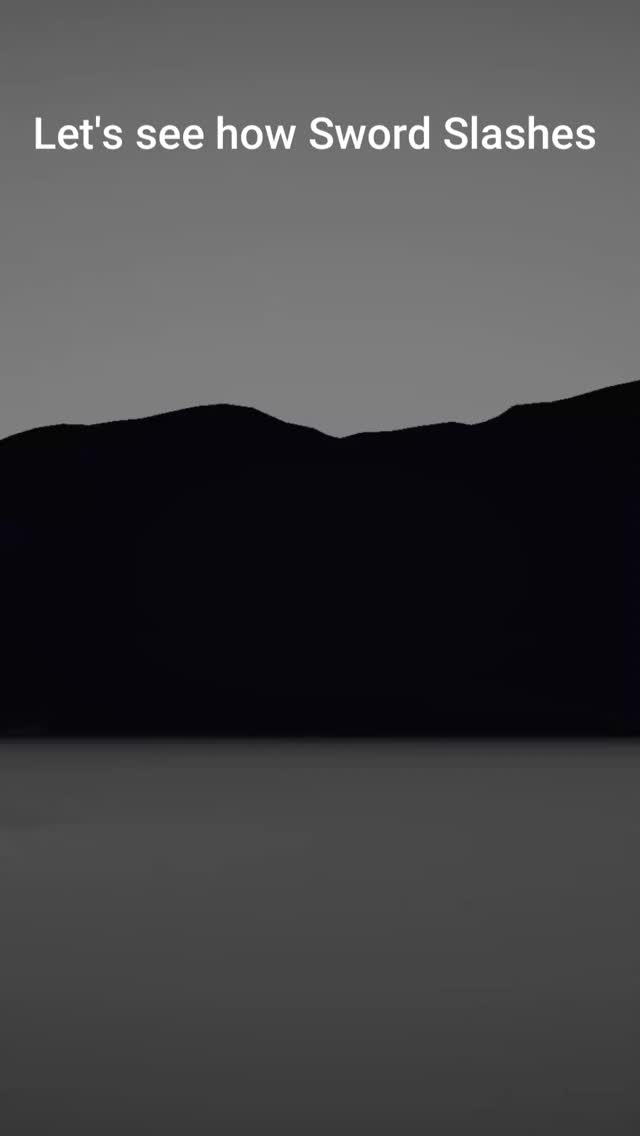 Here’s how a Sword Slash attack VFX can be done! #gamedev #vfx #visualeffects #realtimevfx #effects