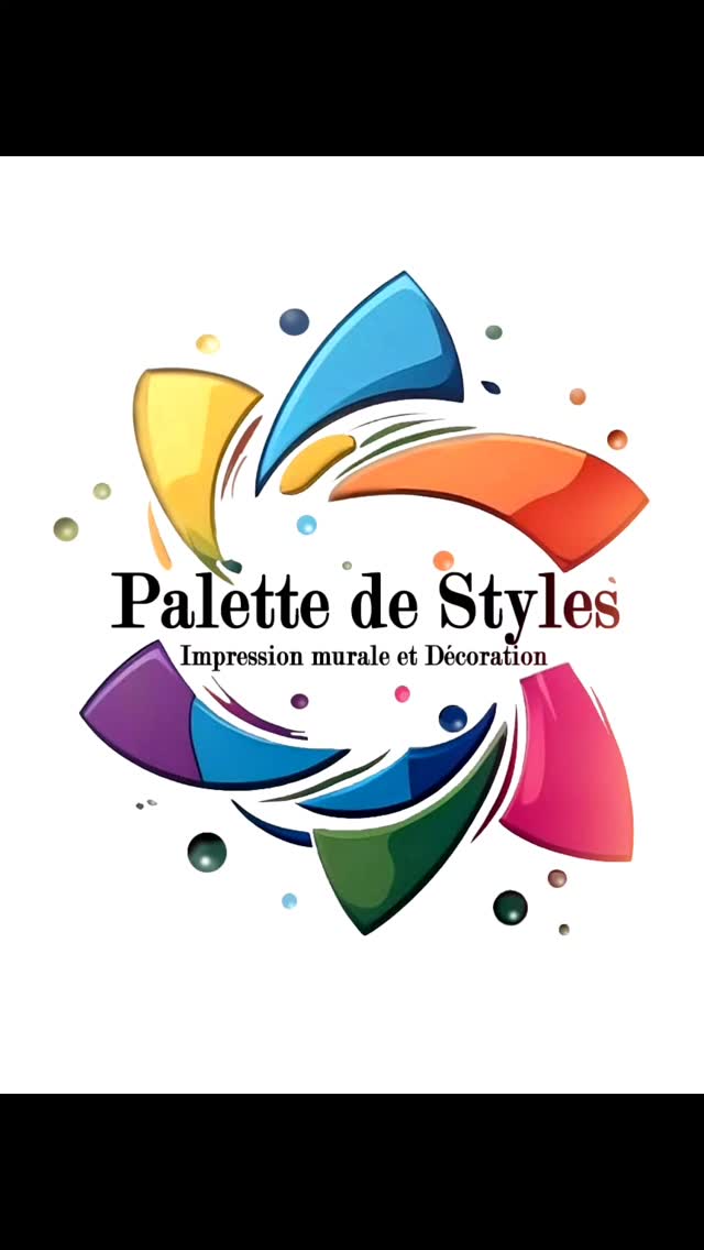 C'est beau ! C'est Dark et c'est chez palette de styles #impressionverticale #tableaux #creation