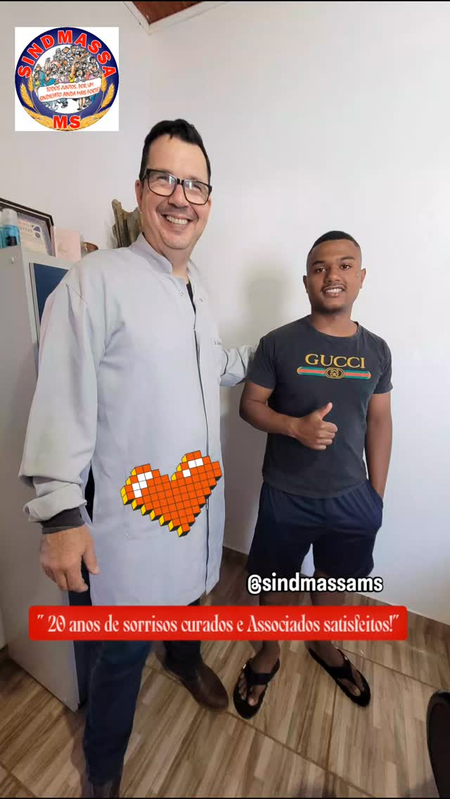 ❤️🔥❤️🔥"20 anos de sorrisos curados e associados satisfeitos!"👏
Exaltamos hoje o trabalho impecável do Dr. Rodolfo @rodolfo.ssouza_ , referência em cuidado odontológico no nosso SINDMASSA MS. Seu tratamento indolor, carinho e dedicação são elogiados por todos!
Da recepção com a Leia Santana @dutraleiasantana até a cadeira do dentista, você é tratado com respeito e amor. ❤️
🚩 Marque sua avaliação em 
 Nova Alvorada do Sul/ MS
SUB-SEDE: Av. Jofre de Araújo, n. 476 
Vila Maria de Lourdes 
Tel.: (67) 3456.1071 
ou em uma de nossas outras unidades espalhadas pelo MS.
#sindmassams #novaalvoradadosul
#matogrossodosul #DrRodolfo #Odontologia #TratamentoIndolor #Carinho #SINDMASSA #MatoGrossoDoSul #VantagensDeSerAssociado #Saúde #InstagramMS