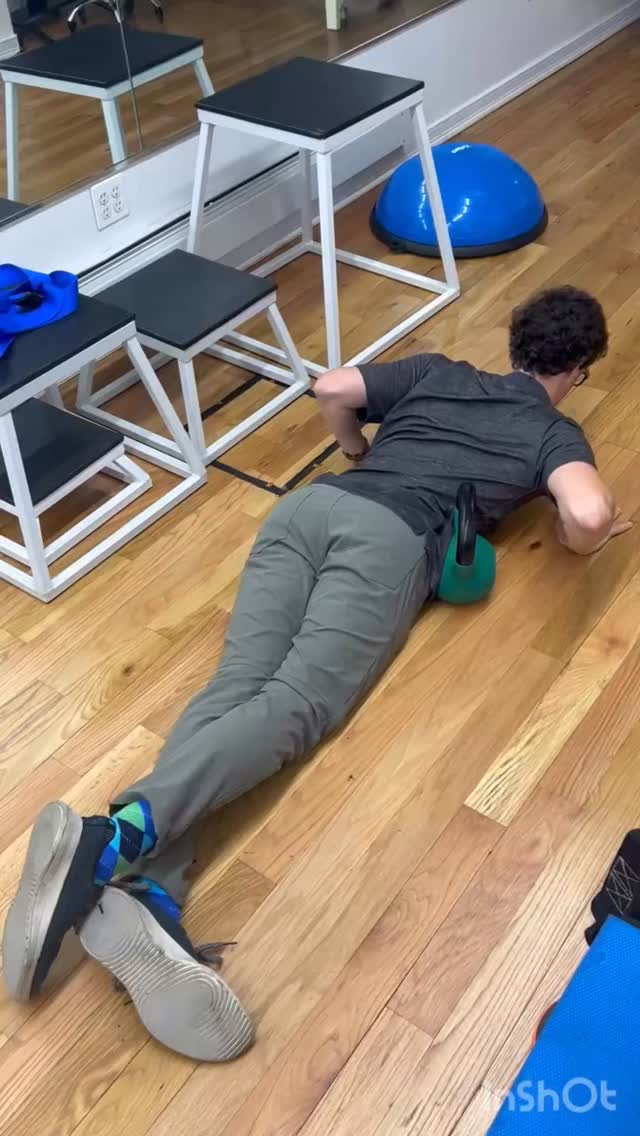 The first step to getting out of pain is a thorough assessment. We always start by using Mechanical Diagnosis and Therapy, also known as Mckenzie, to assess joints and classify your condition. After testing different movements and exercises we will have a better understanding of your individual symptoms and can better plan out a road map to recovery. Here are a few movements we might test in someone with low back
1. Press ups with hips off center- if you have radicular pain down the leg and regular press ups aren’t helping this may be for you. Shifting your hips away from the pain can help focus on that side
2. Press ups with belt overpressure - if the press ups are helping but you feel like you have plateaued using a belt to add more pressure at the site of pain
3. Flexion in step standing - if you have nerve tension down your leg but prefer lumbar flexion then this variation can take the slack out of the nerve to allow you to move better
4. Flexion and rotation - combining movements can help back pain as well. If you are stuck and not sure what to do easing into this movement can be a good test.
Not all of these are going to be useful for everyone and part of the exam is figuring out what will work best for you. Everyone’s pain is individual and your treatment plan should be as well. Book an appointment to figure out what will work for you.
#physicaltherapy #chiropractic #chronicpain #backpain #mdt #mckenzie #classify #chronicpain #williamsburg #brooklyn #nyc
McKenzie low back assessment in Williamsburg, Brooklyn