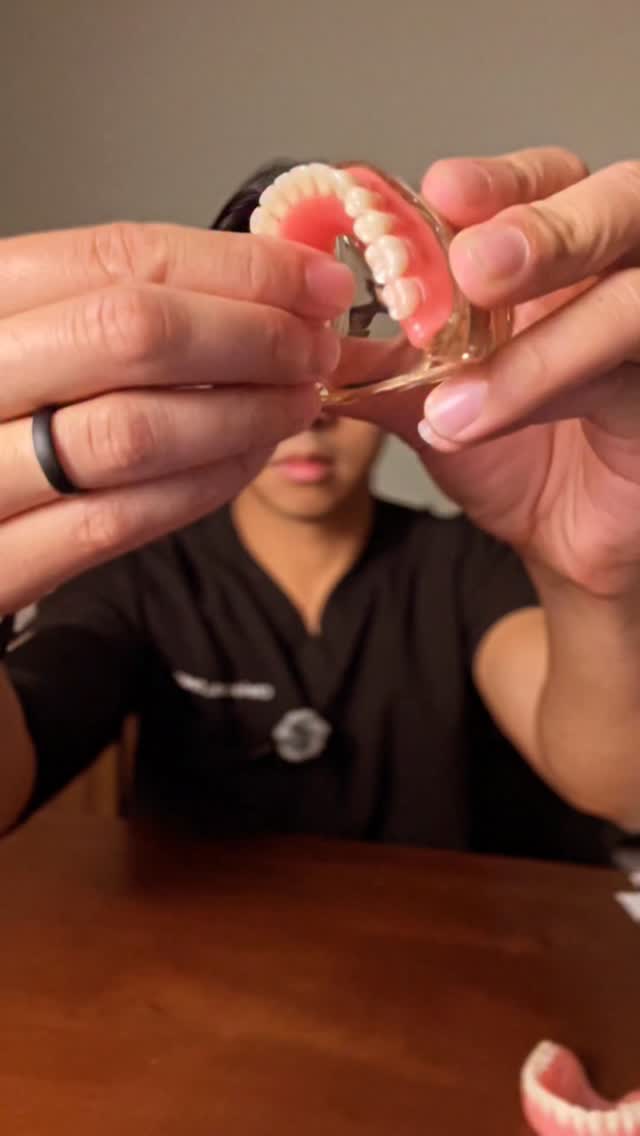 Snap-In dentures can be life changing! I take a deep dive into how Snap-In dentures work along with its advantages and compare them to the All On 4 procedure. #orlandodentist #snapindentures #allon4 #dentures