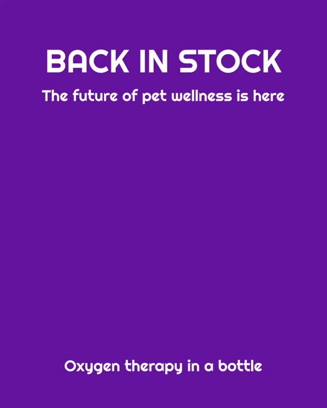We are back better than ever! 💥
New bottle 4 x stronger
Oxygen 10 times more
Supporting pets with daily oxygen therapy and superior hydration
Free from Chemicals & Microplactics
Supporting oceans & forestry with our new 100% sustainable packaging 📦
Tap to shop: https://www.oxypet.co.uk/product-page/oxypet-oxygen-water-subscription
#OxyPetDrop #BackInStock #FlatFacedBreeds #PetWellness #DogHealth #FrenchiesOfInstagram #HealthyDogs #BrachycephalicDogs #DogWellness #OxyPetProtocol
