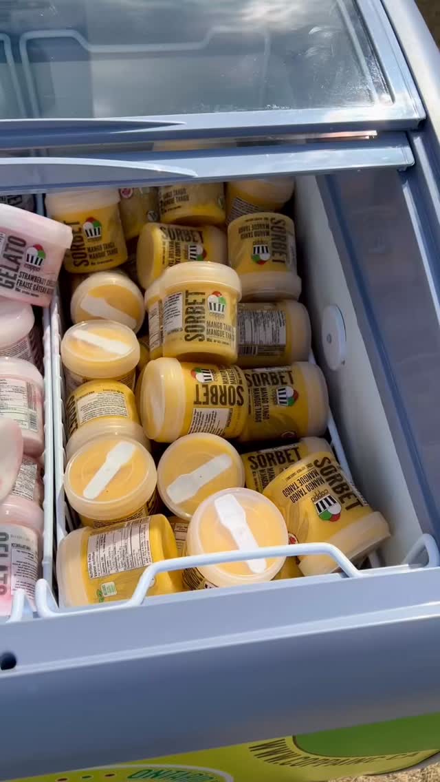 It’s HOT @rocktherunwayldn 🥵 Swing by the Coppa tent to cool off with a Gelato or Sorbet... Before they’re all gone 😉