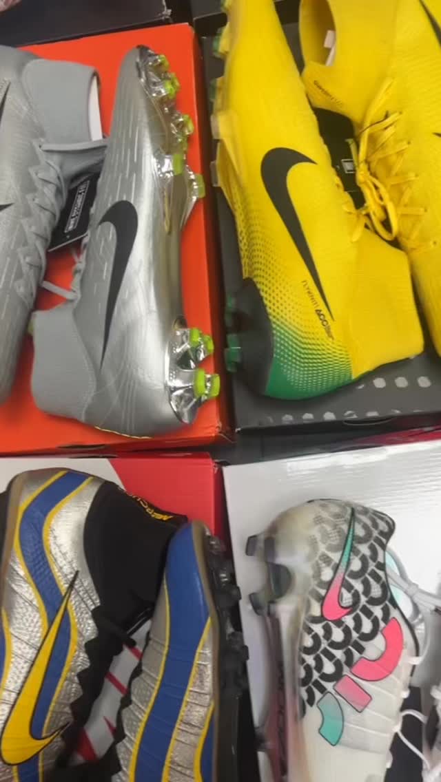 The Ultimate Line-Up.
From limited-edition releases to era-defining classics, this is what Bootsfinder is all about – curating the rarest, most iconic football boots in one place.
Think Mercurial heritage pairs, Predator legends, Hypervenom masterpieces and collector-only colourways all together in one showcase.
Whether you’re chasing a pair you missed out on, or just love seeing football boot history side by side, Bootsfinder is where the hunt ends.
👉 Which of these icons is your all-time favourite?
#BootCollector #RareBoots #FootballBoots #NikeFootball #AdidasFootball #Mercurial #Predator #Hypervenom #Tiempo #BootsFinder #FootballBootHistory