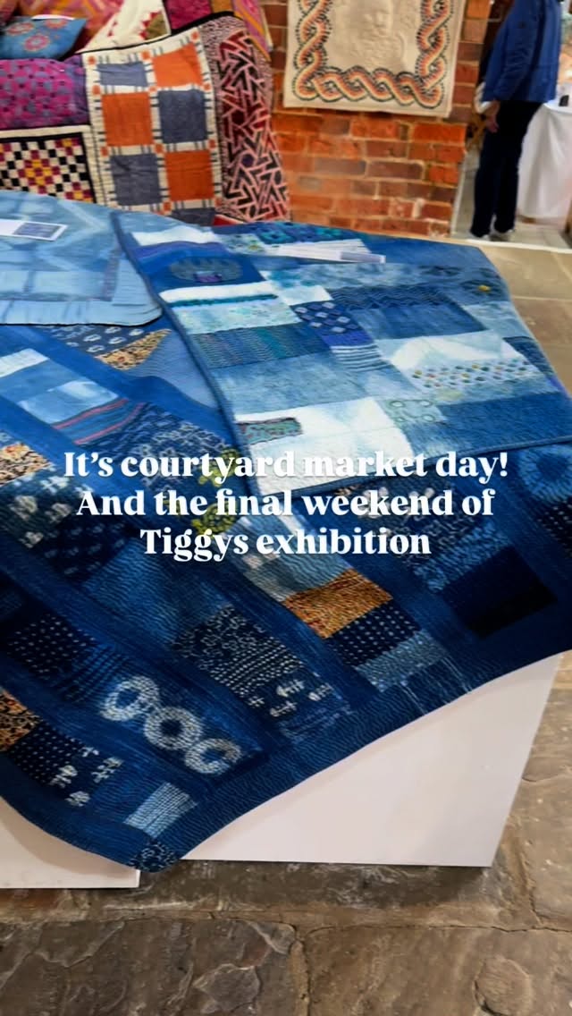 As well as the Courtyard Market today (Saturday 13th September) it’s also the last weekend to catch the wonderful exhibition currently in the brick gallery.
‘Tiggy Rawling - a second retrospective, the Indian influences’ ends this Sunday. It has been like the mill has been given a warm hug covered in Tiggys wonderful textiles.
We’re going to miss having Keith around the mill! I know many of you have enjoyed hearing his wonderful travelling tales and hearing about the adventures he and Tiggy had.
The next exhibition begins next Wednesday 17th September. ‘Joy as an act of resistence’ is a collage exhibition featuring work from students from AUB and BU. I’ll show you more when it’s been hung!
Have a great weekend! we’re open Wednesday to Saturday 10am-5pm and Sunday 11am -4pm for all your gift-buying needs!
Free entry, wheelchair friendly and dogs very welcome. We can’t wait to see you 😘
#walfordmillcrafts #wimborne #littlepickleatthemill #nuttyparrottstudios #walfordmill #thingstododorset