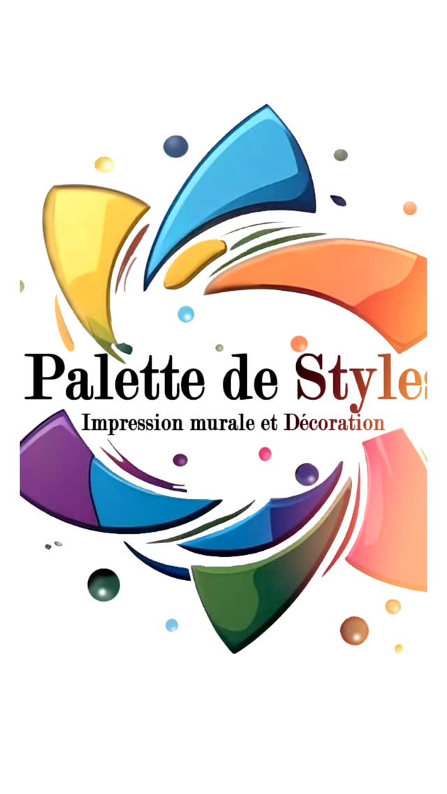 Imprimer vos fresques, logo ou tout autre œuvre artistique directement sur votre mur et sublimez votre intérieur...#palettedestyles #imprimantemurale #impressionverticale #personnalisation #creation