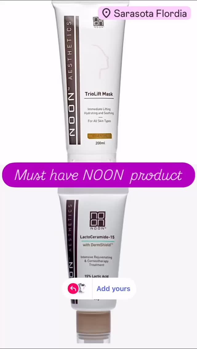 #capricebeautybar #age #wrinkle #sarasota #tampabay #medspa #hifu #noonproduct #noonmedical #siestakeybeach #miami