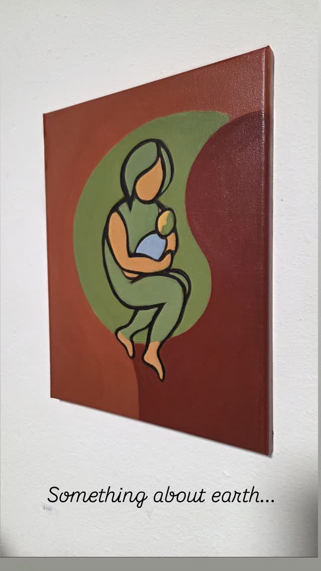 #motherhood #earth #painting #earthy
