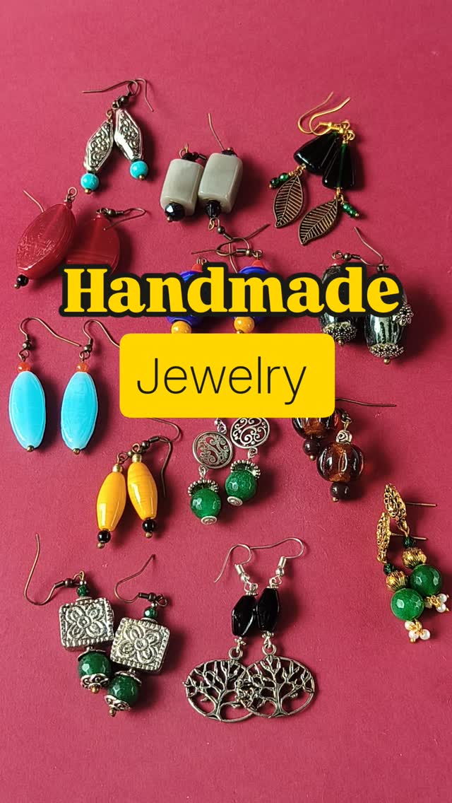 ✨ Bold • Colorful • Exclusive ✨
Handmade big bead drop earrings 🎨
Unique designs you won’t find anywhere else 💎
🌸 Add a pop of color to every outfit!
#CraftKhazana #HandmadeEarrings #ExclusiveJewelry #ColorfulStyle #BigBeadsTrend #StatementEarrings