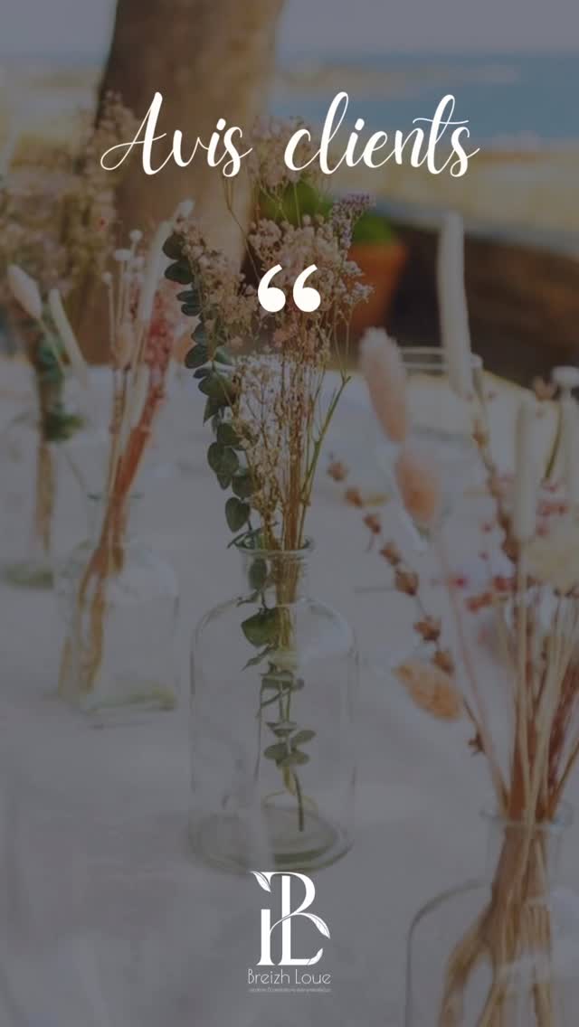 Lire vos retours positifs sur nos services & prestations nous donne chaud au cœur ♥️ Chez BreizhLoue nous travaillons avec rigueur et passion afin que vos événements soient une réussite.
Merci pour votre confiance ✨
#mercipourvotreconfiance #merci #breizhloue #location #locationmobilier #locationartdelatable #locationvaisselle