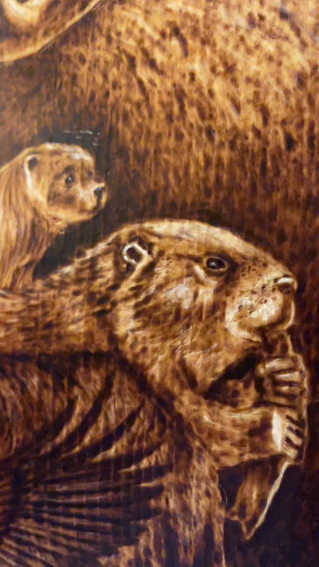 So honoured to be hosting @sammmooreart