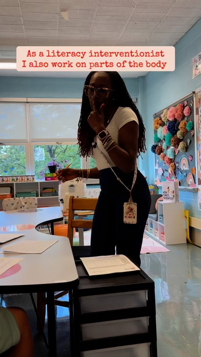 If you’ve ever wondered what kids share with their teachers… the answer is everything and any thing once they feel safe.
All in a day’s work 😌
#teacher #fyp #literacyintervention #blackeducator #teachergram #classroom