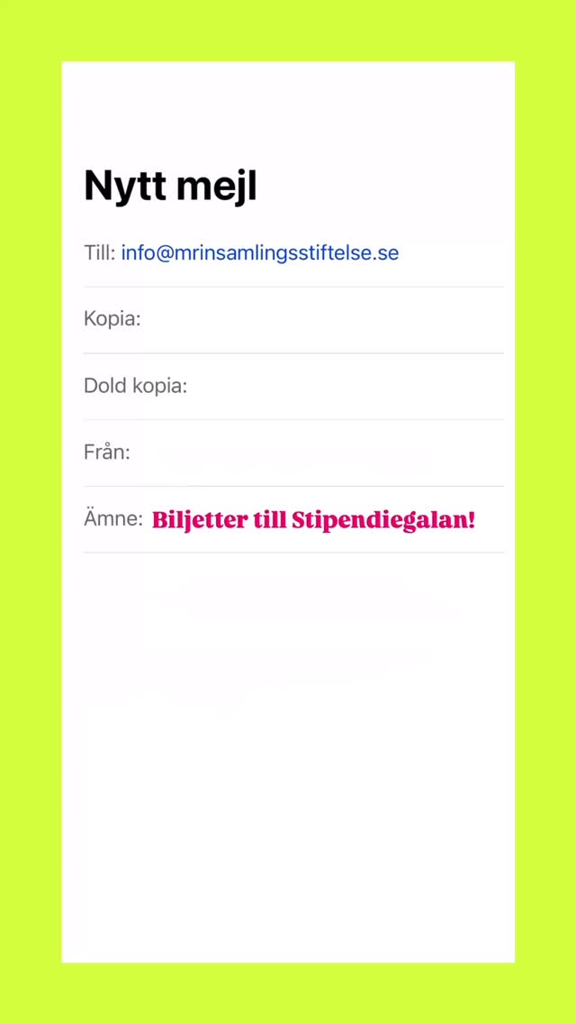 🏳️🌈🏳️⚧️Stipendiegala fredag 10 oktober på Sågen i Klippan - nu kan du säkra din digitala biljett via mejl.🏳️🌈🏳️⚧️
Mejla oss på info@mrinsamlingsstiftelse.se (länk i vår bio också!) och skriv hur många biljetter du önskar!
Vi ses!