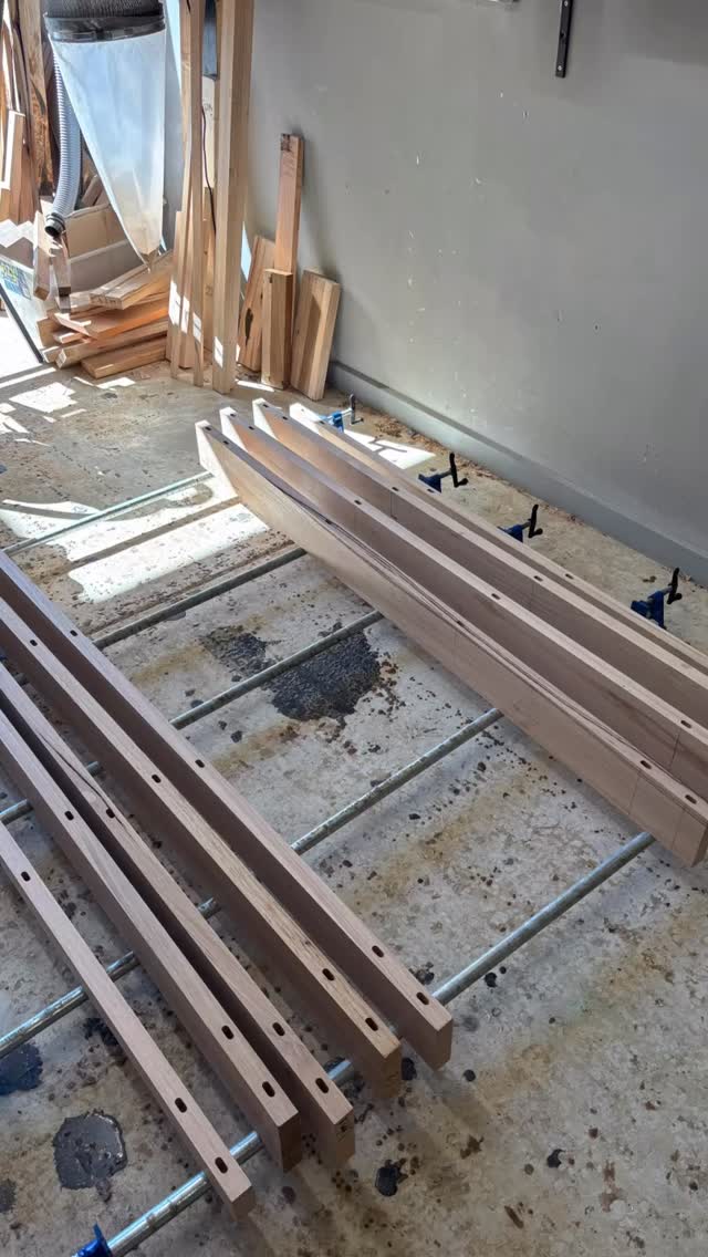 Just got some photos of our latest square messmate table build in its forever home on the banks of the Murray River in #moama 👌