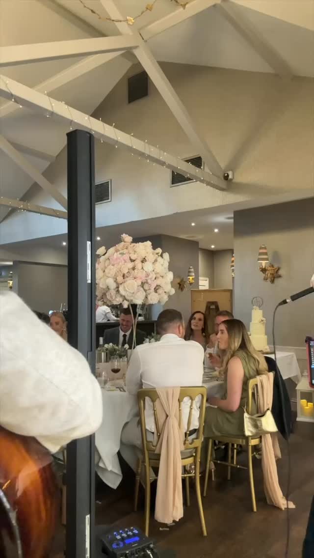 Thereโs always one table that carry the room and they were right in front of us at this wedding ๐
๐ @cockliffecountryhouse
#shaniatwain #2026bride #2027bride #ukweddings #weddingbreakfast #weddingsinger