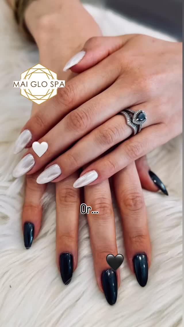 🖤🤍 Can’t decide between black or white? Why not have the best of both worlds? ✨
Because sometimes… balance is the real statement. 💅
#BlackAndWhite #ChicAndTimeless #MaiGloSpa
