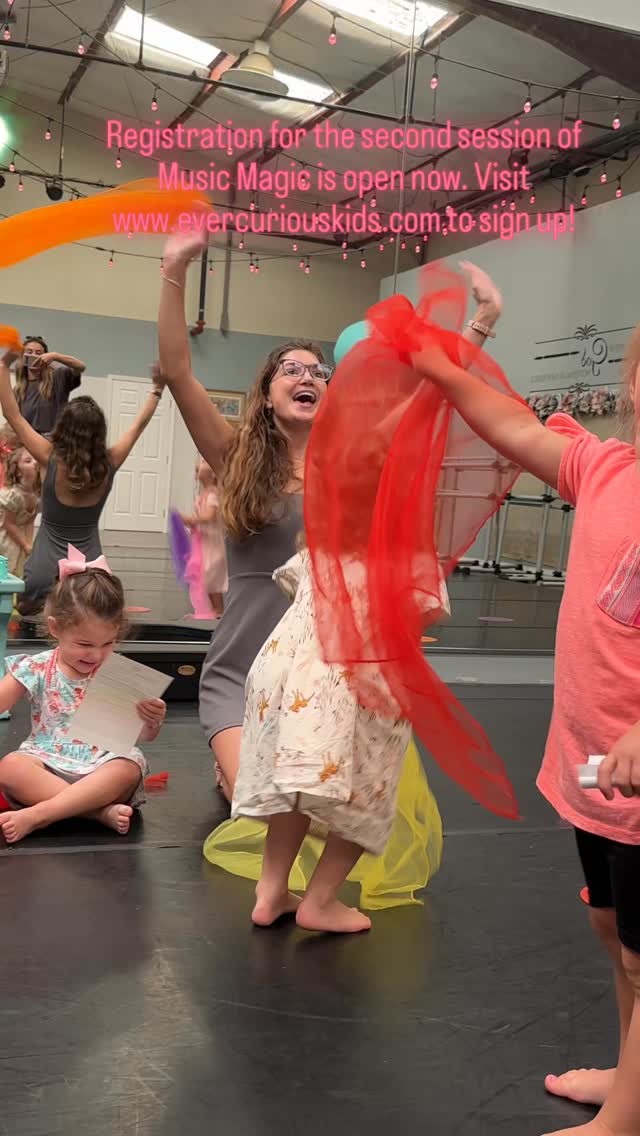 Looking for a fun music class in Okaloosa County for your baby or toddler? Join us for our second session of Music Magic.
Kids learn fundamental skills for building musical knowledge in a fu and play based approach. #musicwithmissbeth #evercuriouskids #musicismagic #musicmagicclass #musicismagic #evercuriousllc #musicmagicclass #okaloosamusic