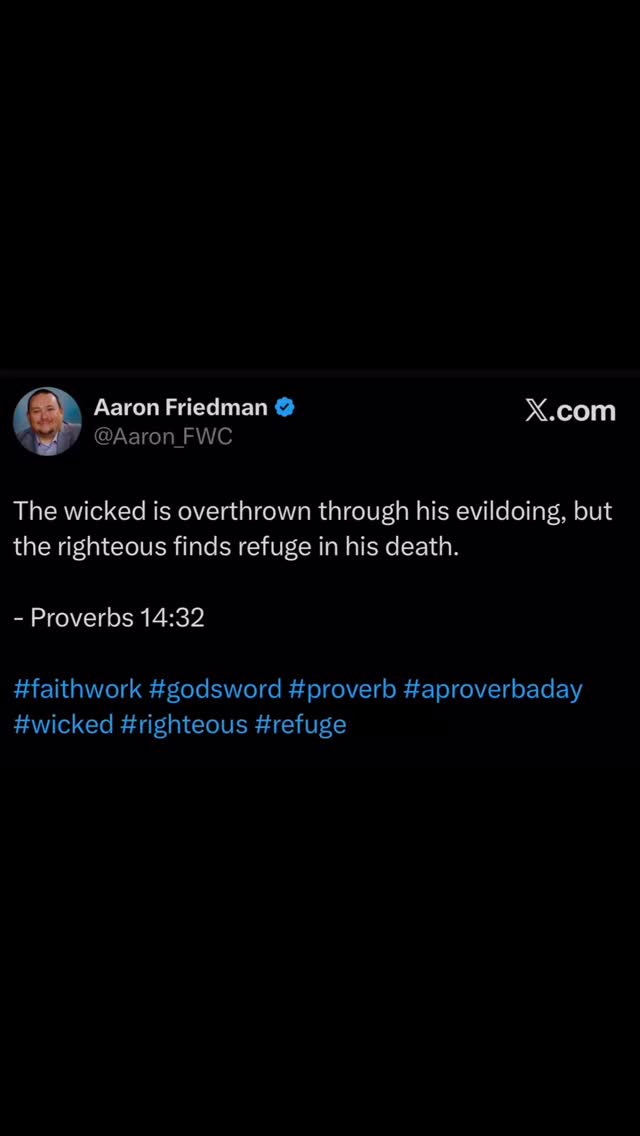 #faithwork #godsword #proverb #aproverbaday #refuge