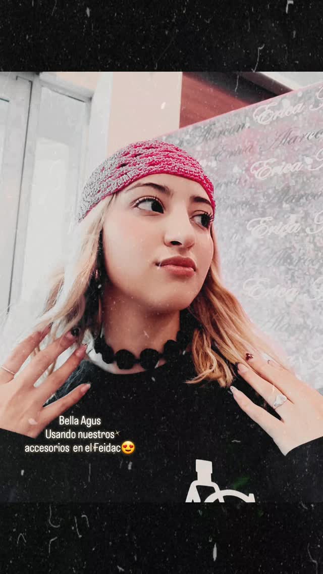 Gracias @agustinacaceeres sos una belleza🔥
Conseguí estos y muchos más accesorios en tejidosrelaxarte.shop 👈
#bellezaargentina #emprendimientofemenino #tejidos #hechoamano