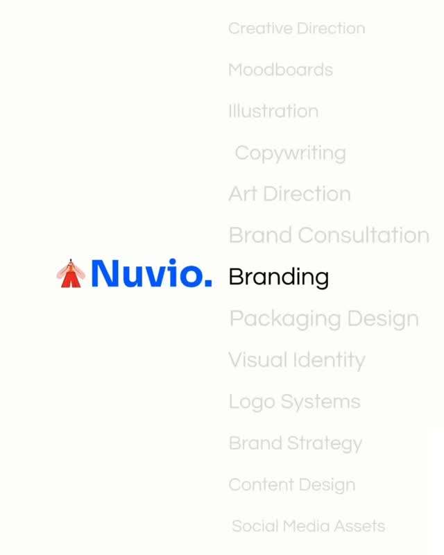 So here’s the truth: design studios love to overcomplicate things. Endless teams, fancy lingo, and a lot of fluff.
At Nuvio, it’s simple: we help your brand look sharp, sound bold, and connect better.
From building identities that actually stick, to packaging design that refuses to be ignored, to scroll-stopping content that makes your audience pause instead of swipe, this is where strategy meets good taste.
Big business or small start-up, if you’ve got a vision, we’ve got the design to match.
✨ Ready to build a brand people can’t stop talking about? October bookings are live! Link in bio.
branding studio, packaging design, brand strategy, visual identity, creative direction, content design, logo design, pitch decks, campaign design, brand storytelling, design for startups, design for small businesses, brand consultation, creative studio India, motion graphics, services
#services #motiongraphic #graphicdesign #branding