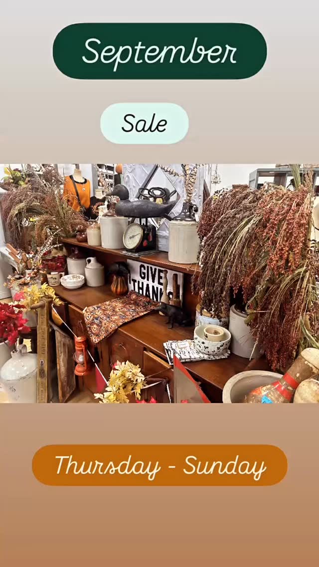 September sale is here! We're staying open late until 8pm, and so are Red Wing's shops! Round up your squad and let's make it a night to remember shopping!