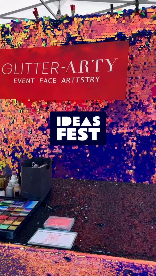Ideas Fest, you were amazing! ✨
Two wondrous days filled with brilliant minds, big hearts and weather of every kind. Come rain or shine, the vibe was incredible and we enjoyed every moment🌈🌦️✨
We glittered and sparkled while sharing conversations with inspiring business owners, receiving the loveliest compliments and seeing huge smiles all around!
So glad we could add some fun, excitement, colour and joy to an already fantastic event. ✨
Big thanks to @frankie_j4y for having us at @ideas_fest! 💕
.………………………………………………………………………
#adultfacepainting #corporateentertainement #corporateevents #evententertainement #UKEvents #SmallBusinessUK #SupportLocal #FestivalVibes #glitterartist #glitterfaceart #adultfaceart #ideasfest #ideasfest2025 #UKEvents #BusinessNetworking #FacePainting #festivalmakeup #festivalgitter