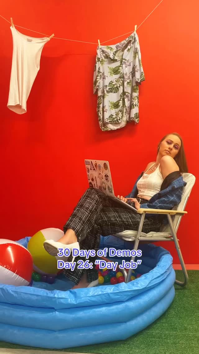Day 26/30: “Day Job” -original song - 30 days of demos - Written w/ Adia Marie
(Disclaimer: Not about my current jobs lol)😂
Praise God I did indeed quit that job 🫡🙌
#nashvillepop #dayjob #singersongwriter #unreleasedsong #popartist