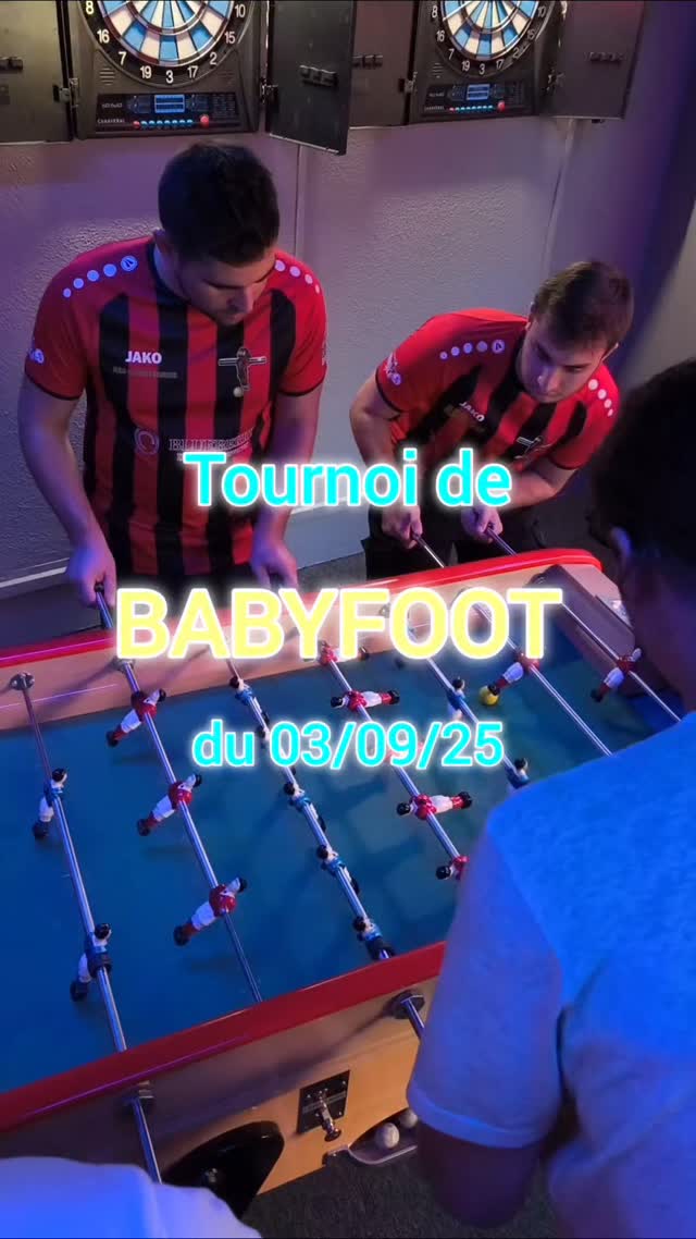 ⚽ Retour sur ce beau tournoi de babyfoot qui s'est déroulé le 03 septembre !
🙏 Encore merci à tous les participants, à notre partenaire @lovesignatureofficial pour les prix et à notre invité d'honneur @a.depagne Championne de France de Babyfoot .
🛜 Restez connectés pour les prochains événements !
#babyfoot
#salledejeuxNice
#salledejeux