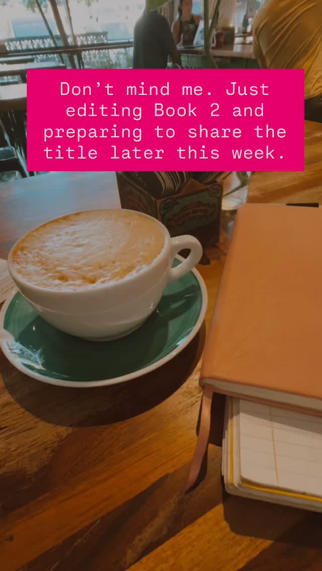 Whoops, almost shared my screen with my Book 2 edits. Stay tuned— can’t wait to share the title with you later this week. 👻
#5amwritersclub #writingcommunity #bookstagram #book2 #comingsoon