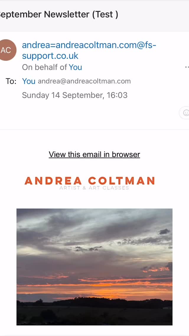 So I have managed to play catch up after an unexpected tech free holiday in France! After a mammoth drive back from Bergerac to Kent on Thursday just gone, I have headed back to colder, wetter climate and haven’t stopped working since Friday am!
However I am delighted to say that I have been greeted with some new students and managed to fulfill an amazing course through @funnelsketchers to create a newsletter campaign, learn about how to create automatons from scratch, sent myself a test newsletter… as well as learnt how to clean up my email list, schedule and now posting to say a huge thank you to @kerrymoorse and @backpocket.office. Can’t recommend Funnel Sketchers enough amazing support.
Now I might think about opening one of the bottles of French Vino I brought back.
Cheers 🍷