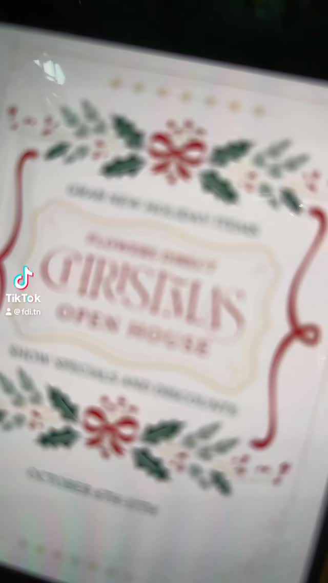 Step into the magic! 🎅✨ Our Christmas Open House is here — with brand new themes, fresh holiday looks, and all the festive feels. Come see what’s new!
Cookeville Design Show: Sunday, September 28th
Knoxville & Chattanooga:
Monday, October 6th-Saturday October 11th