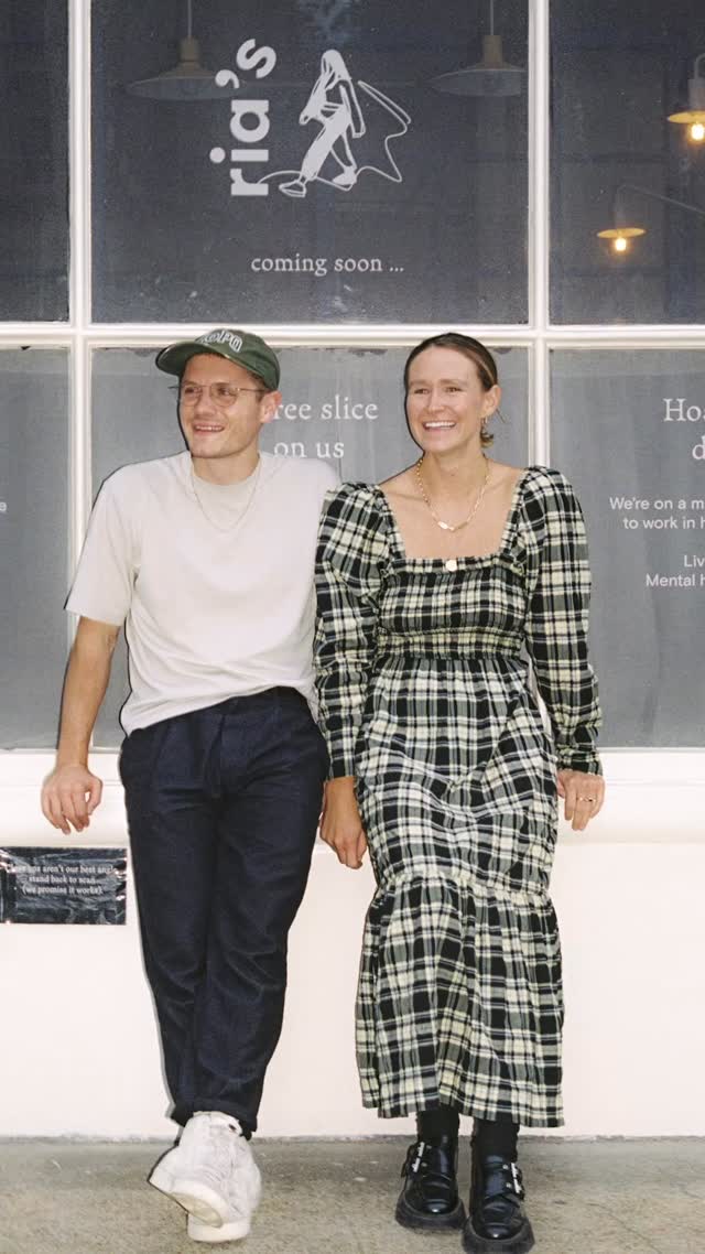 Two years ago, I got made redundant and Dave said “great - let’s open a restaurant!”.
We did everything backwards and even had the site before we knew what we were going to sell. But as all founders do, we roped in a mate to help us create a logo and a few colour schemes for the vision we had in our head.
And since we opened our doors in Sept 2023, we’ve never looked back. Somehow it’s worked, you’ve all shown up again and again and helped turn Ria’s into something so unique.
So as we head into our third year (wild!), we’ve taken a bit of time to think about how Ria’s looks and feels. Not to reinvent it, but to reflect on who we are now and try to put the experience of Ria’s onto paper.
This is your first little peek at what’s coming. We hope you like it.
Ria & Dave x