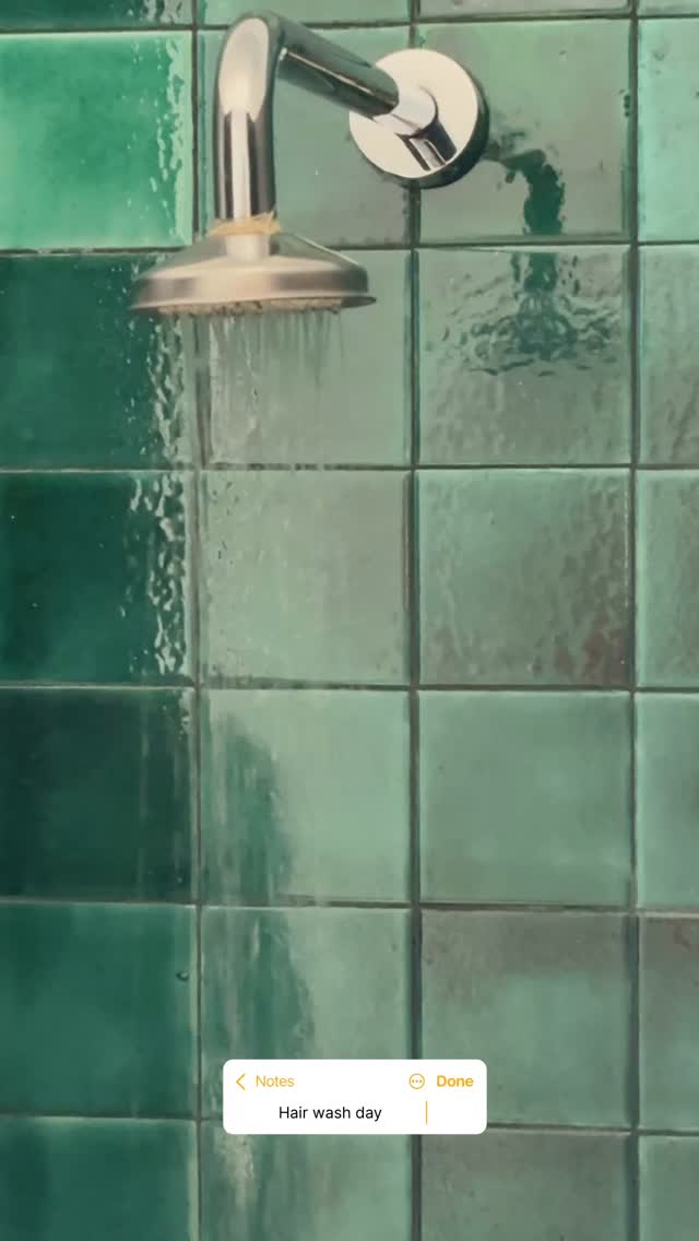 Shower routine never tasted better 🚿🧼