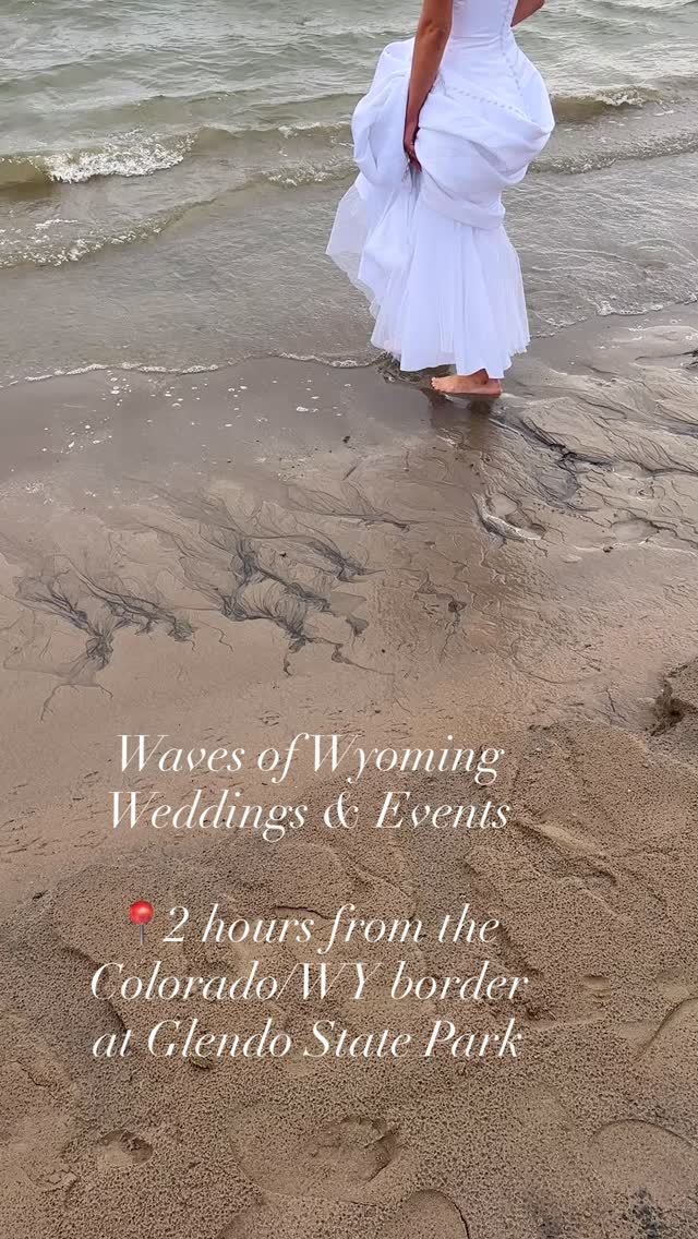 ✔️YES- this is Wyoming!
✔️YES- this is JUST a 2 hour drive from the CO/WY border!!
🌊Waves of Wyoming Weddings and Events venue- located just 5 minutes from Sandy Beach at Glendo State Park.
🩵116-Acre Private Retreat
🛏️ Sleep your wedding party- up to 30
🚂 Themed rooms- The Boat, The Barn, The Train
🚤 Rent a captained boat with @bamarinaglendowy
⛰️ Mountain ceremony views
🌿 3300 sq. ft. Artificial ceremony lawn
💧 100’ water feature
🙌🏻 3 day venue access
💰 FREE rehearsal dinner space up to 50
✔️ Indoor/outdoor ceremony and receptions up to 300
💍 Indoor micro weddings up to 50
⛳️ On-site putting green just for fun!
#glendoreservoir #mountainlove #destinationweddings #wyoming #destinationwedding #bridetobe #newvenuealert #nocobrides