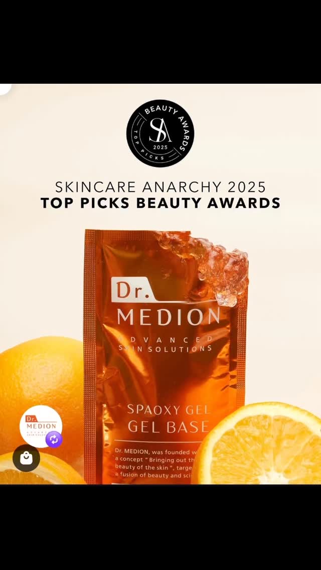 🎁 Get 20% OFF your first order when you register!
Don’t miss the chance to try the Japanese skincare legend Dr. MEDION.
✨ Spaoxy Gel Mask — winner of Skincare Anarchy Top Picks Beauty Awards 2025 🏆
This cult-favorite CO₂ mask with Vitamin C (APPS) and Japanese citrus oils:
• Fades dark spots
• Firms + hydrates
• Instantly restores glow
Shop now at 👉 www.skincareboxbeaute.com
#DrMedion #SpaoxyGel #JBeauty #SkincareBoxBeaute #AntiAging #BeautyAwardWinner