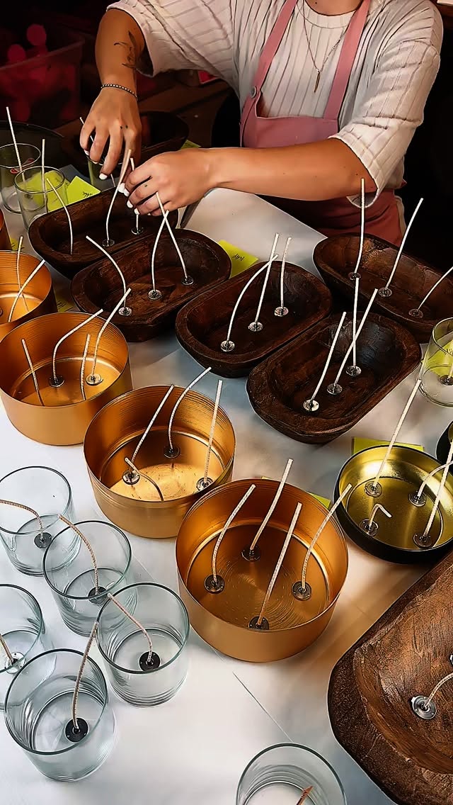 A couple minutes from the life of a candlemaker ;)